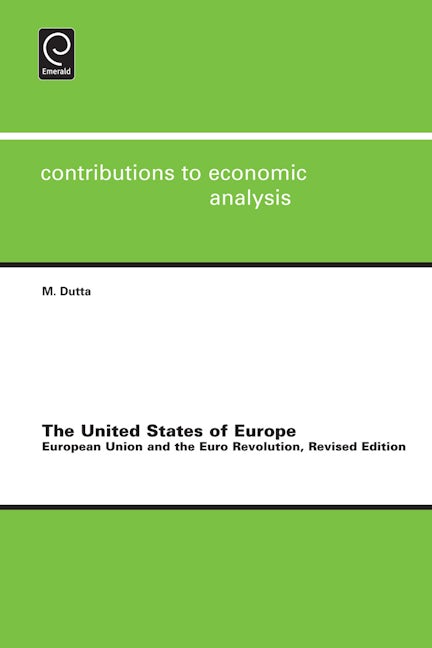 Book cover image for United States of Europe ISBN: 9781780523149